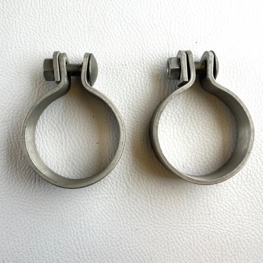 Stainless steel 2" exhaust clamp - (a pair at this price)