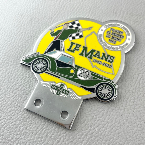 Le Mans 50 year enamel badge