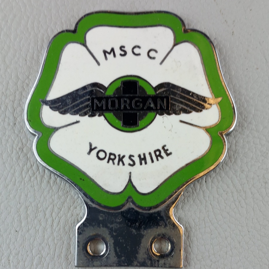 The Morgan Sports Car Club Yorkshire Badge