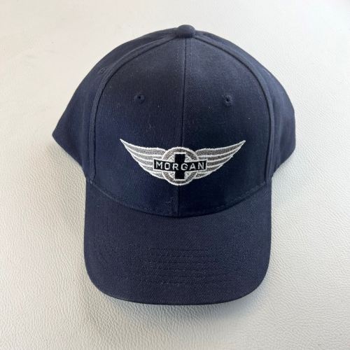 Morgan Wings Baseball Cap - Navy :: Mog Parts, Morgan Car Parts 