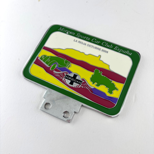 La Rioja Octubre 2004 - Morgan Sports Car Club Espana badge