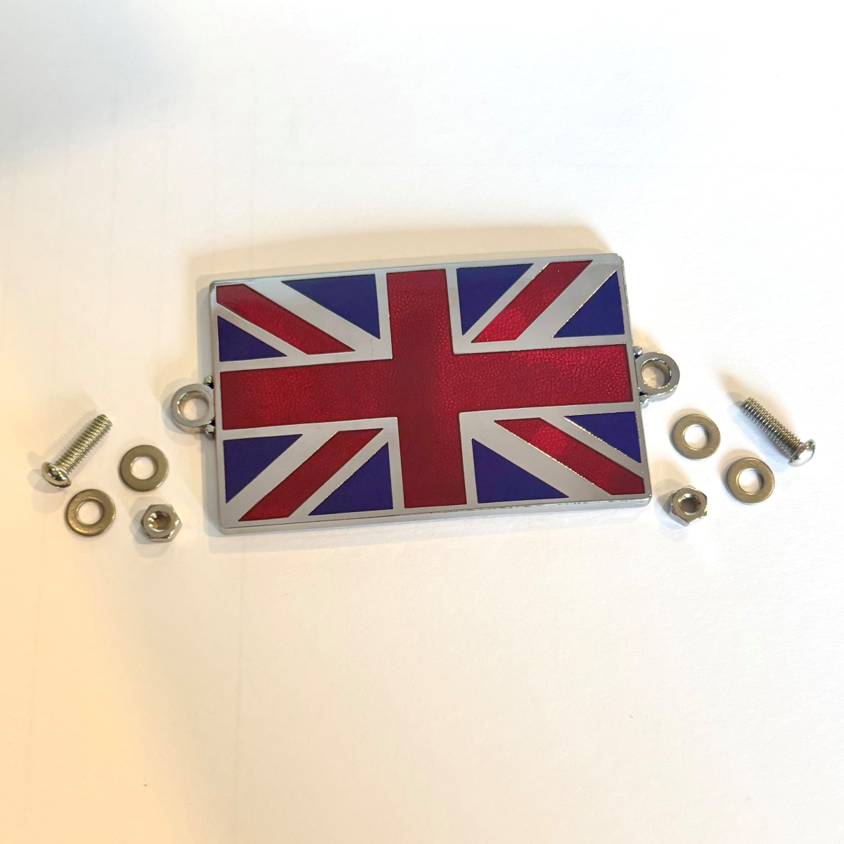 Enamel Union Jack flag