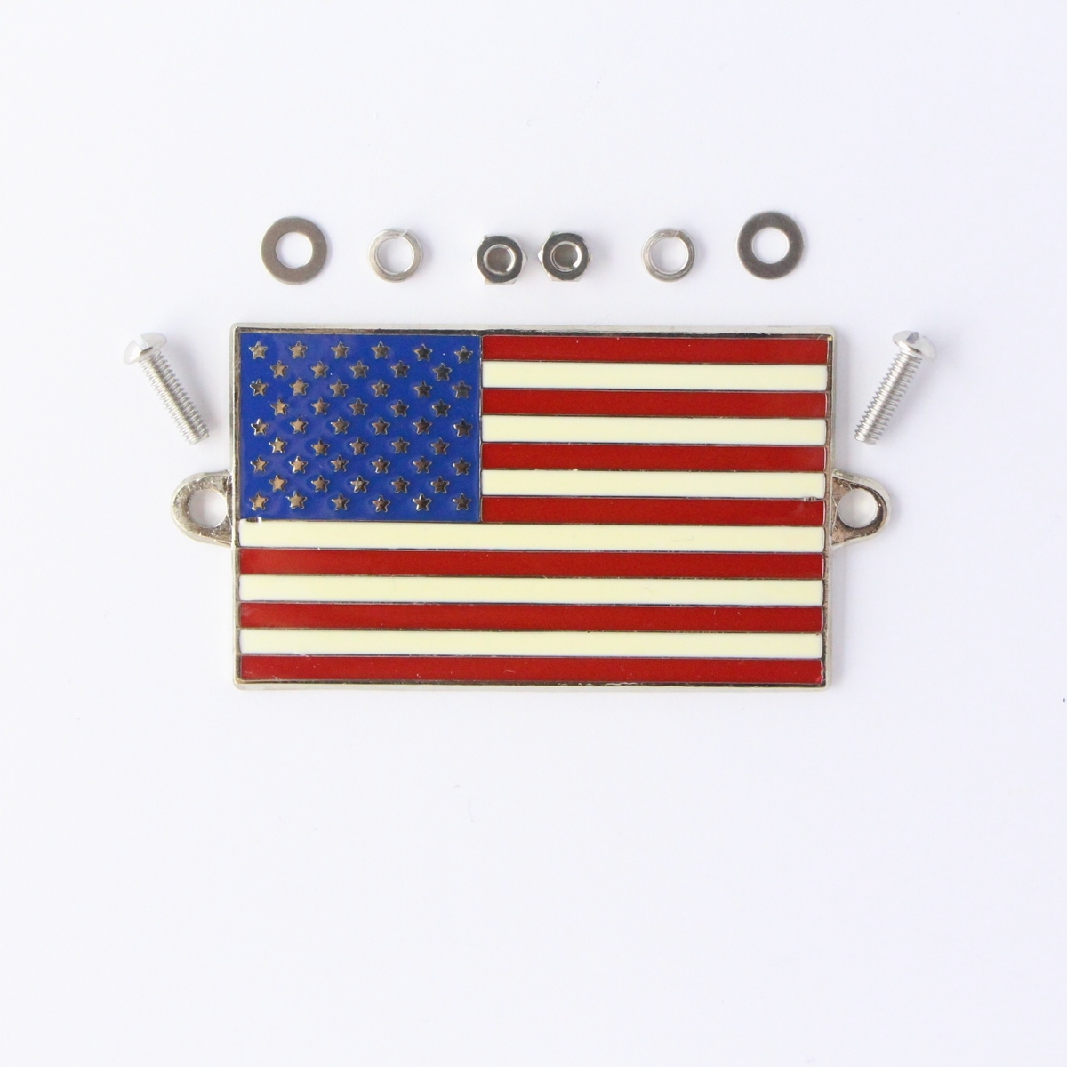 Enamel Stars and Stripes flag