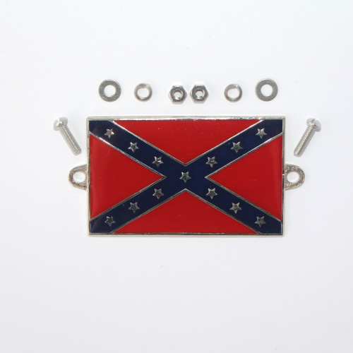 Enamel Confederate flag