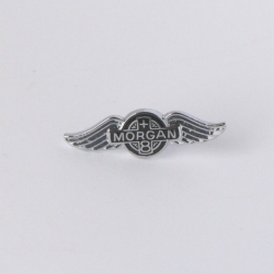 Small enamel Morgan wings pin badge +8