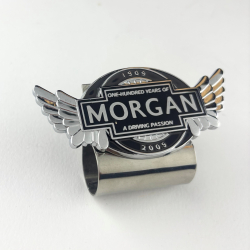 Morgan centenary badge