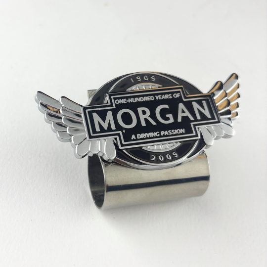Morgan centenary badge