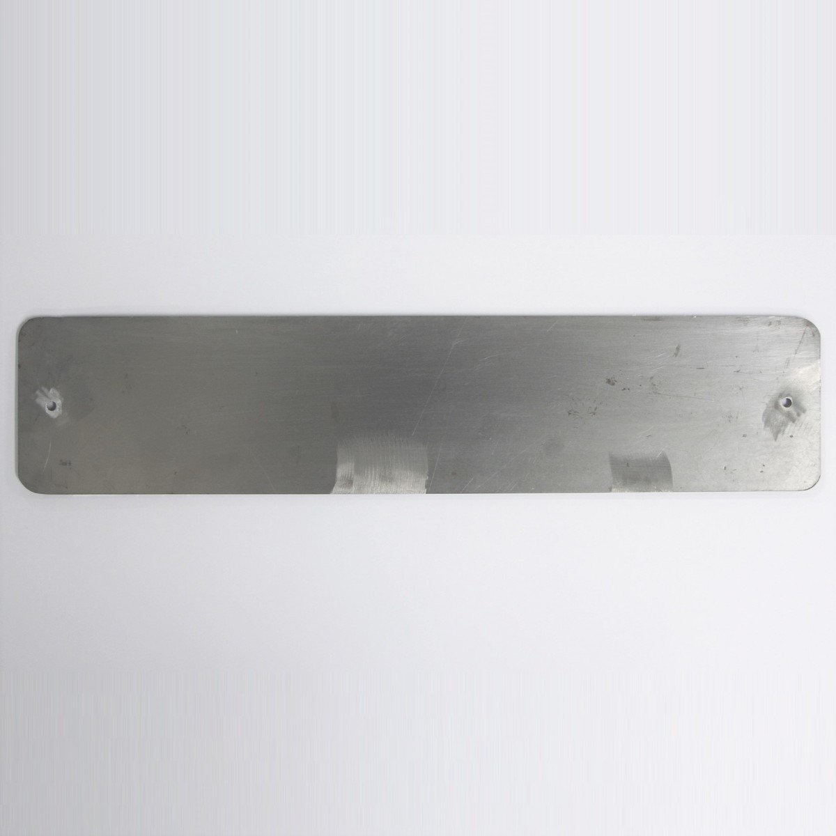 Front number plate backing panel (steel)