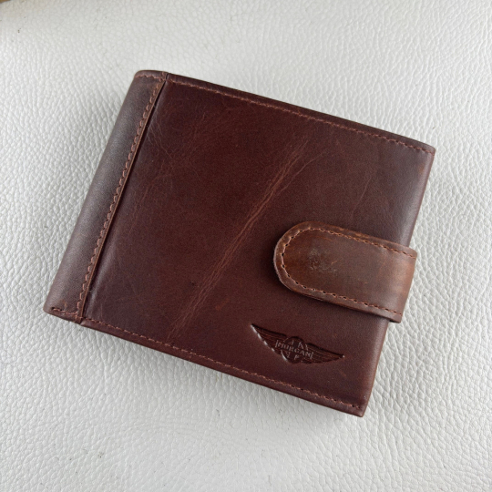 'Morgan' wallet - leather tan