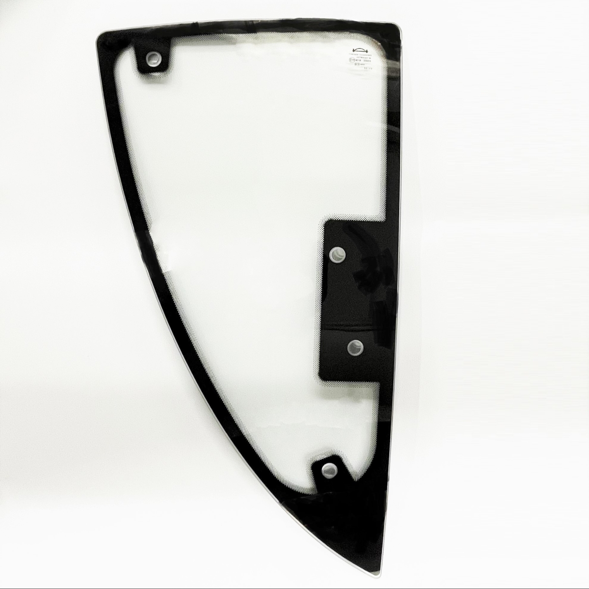 Rear glass for Aeromax - left hand