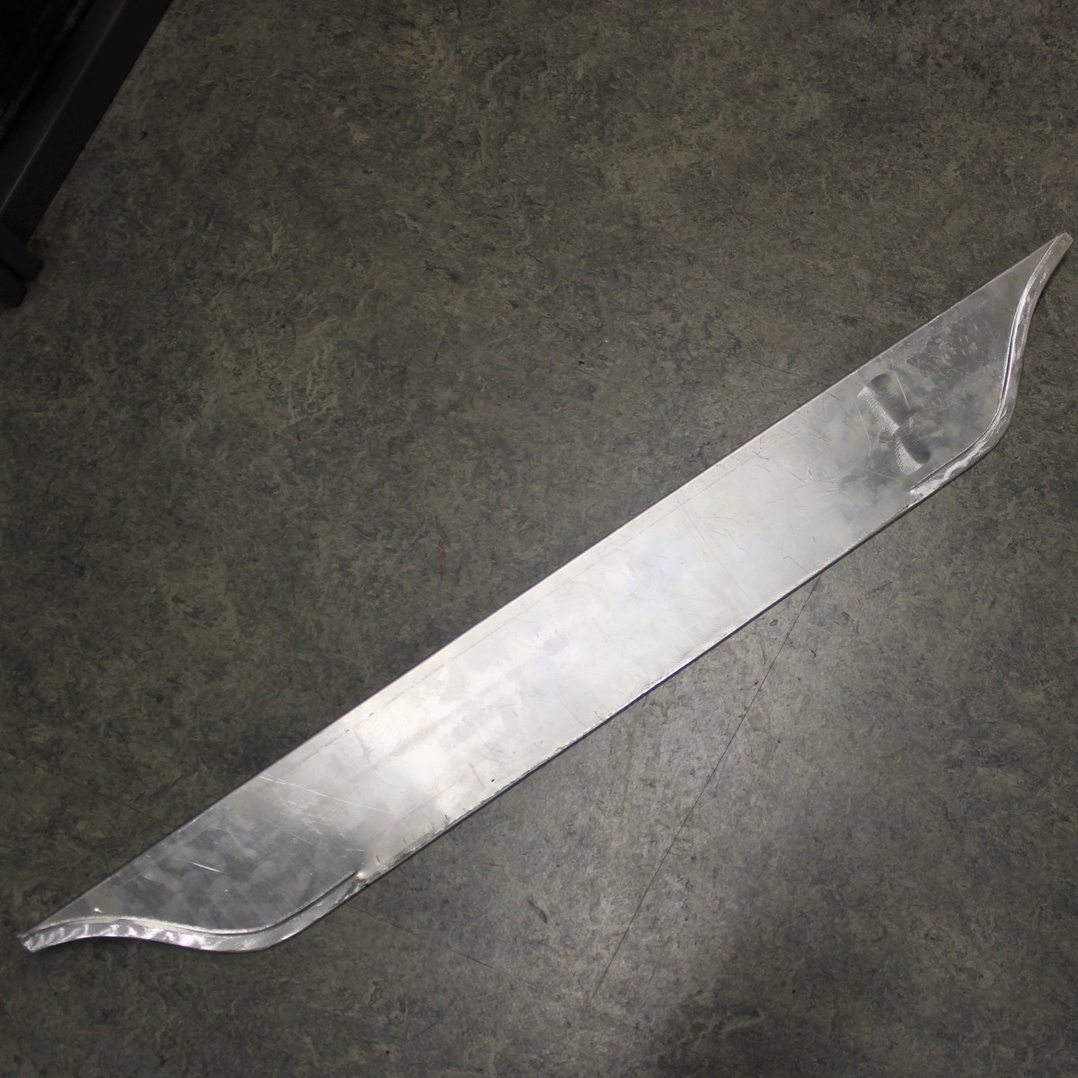 Rear number plate panel for +8 and +4 T16 2 seater