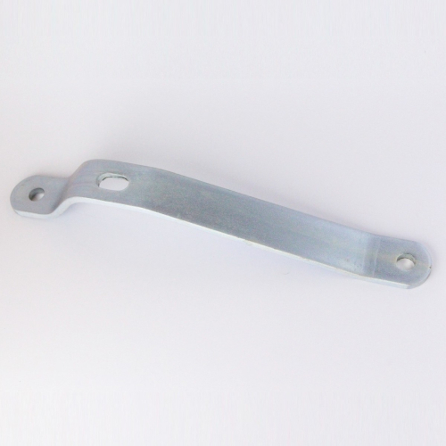 Rear bumper bracket 4/4 & +4 (zinc plated steel for old style chrome bumpers)