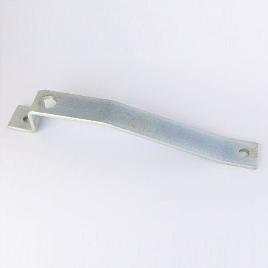 Rear bumper bracket +8 (zinc plated steel for old style chrome bumpers)