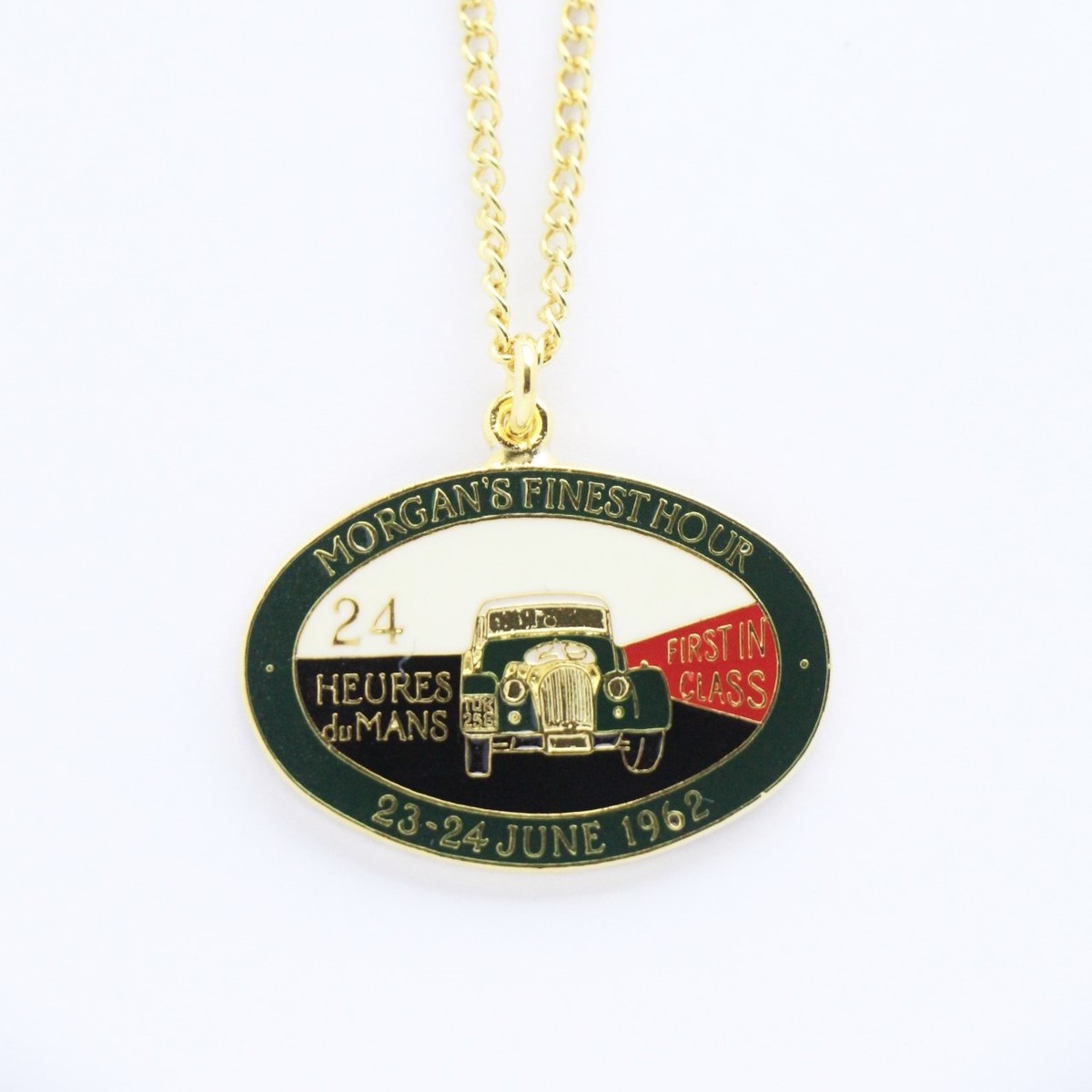 Finest Hour Le Mans pendant - gold plated
