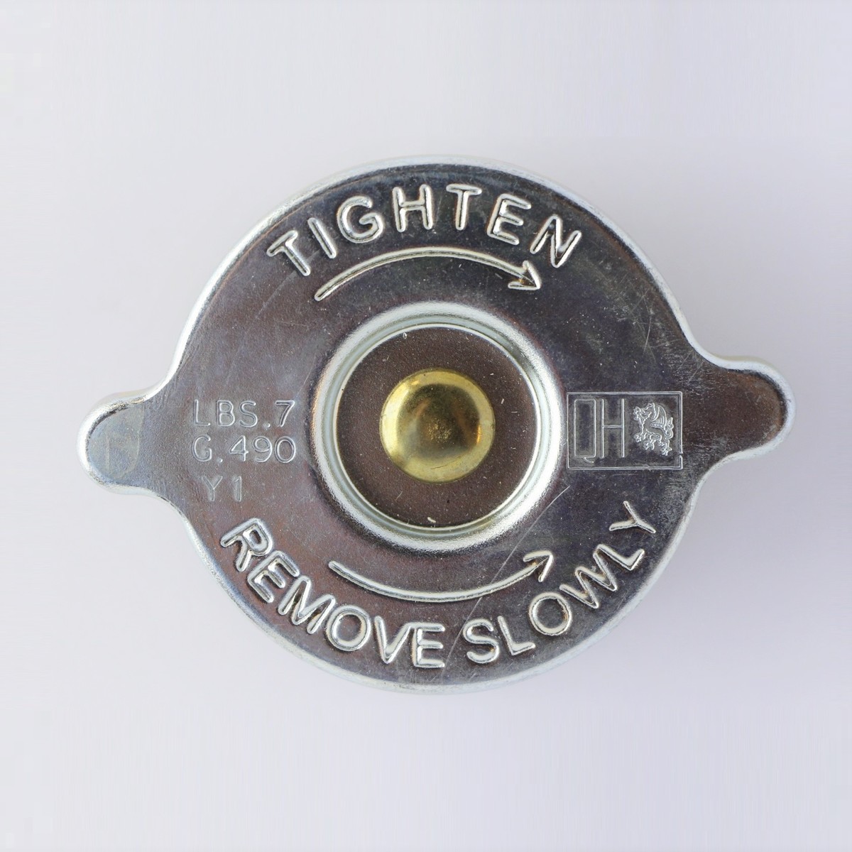 Radiator cap 4/4 1966-68 & Fiat, +4 1966-68 & Fiat - 7psi (short reach)