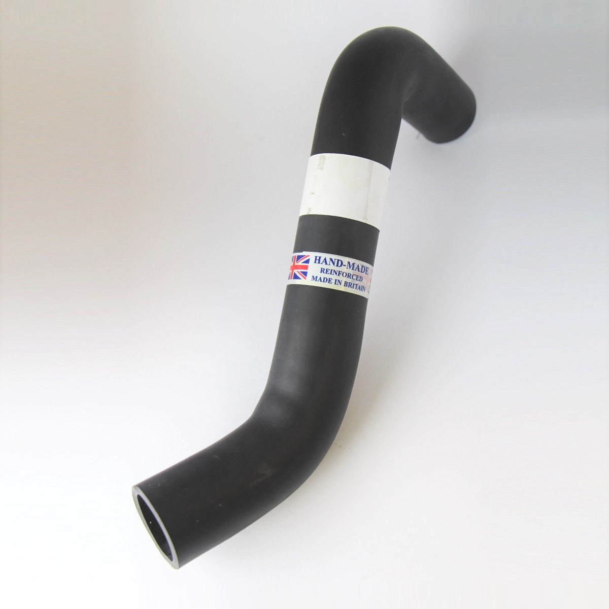 Bottom hose +8 with rack & pinion steering to 1/1987