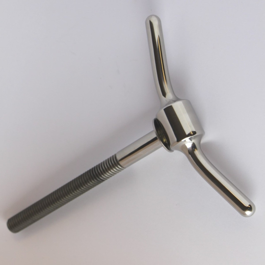 Stainless steel spare wheel wing nut