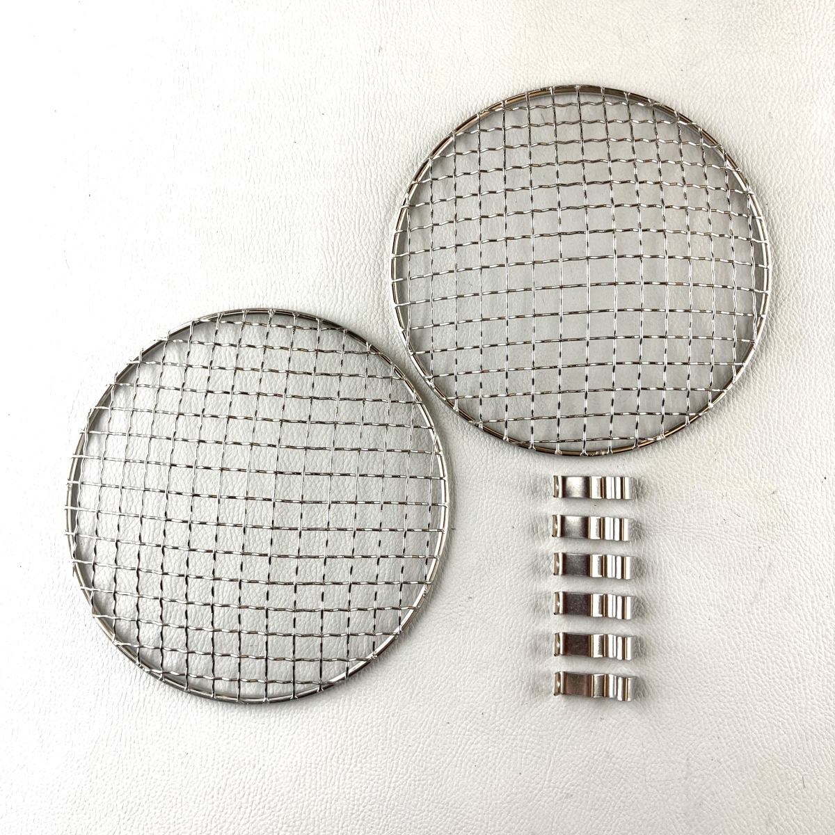 Stone guard kit 7" (stainless steel) - headlamp rim must be drilled to fit this