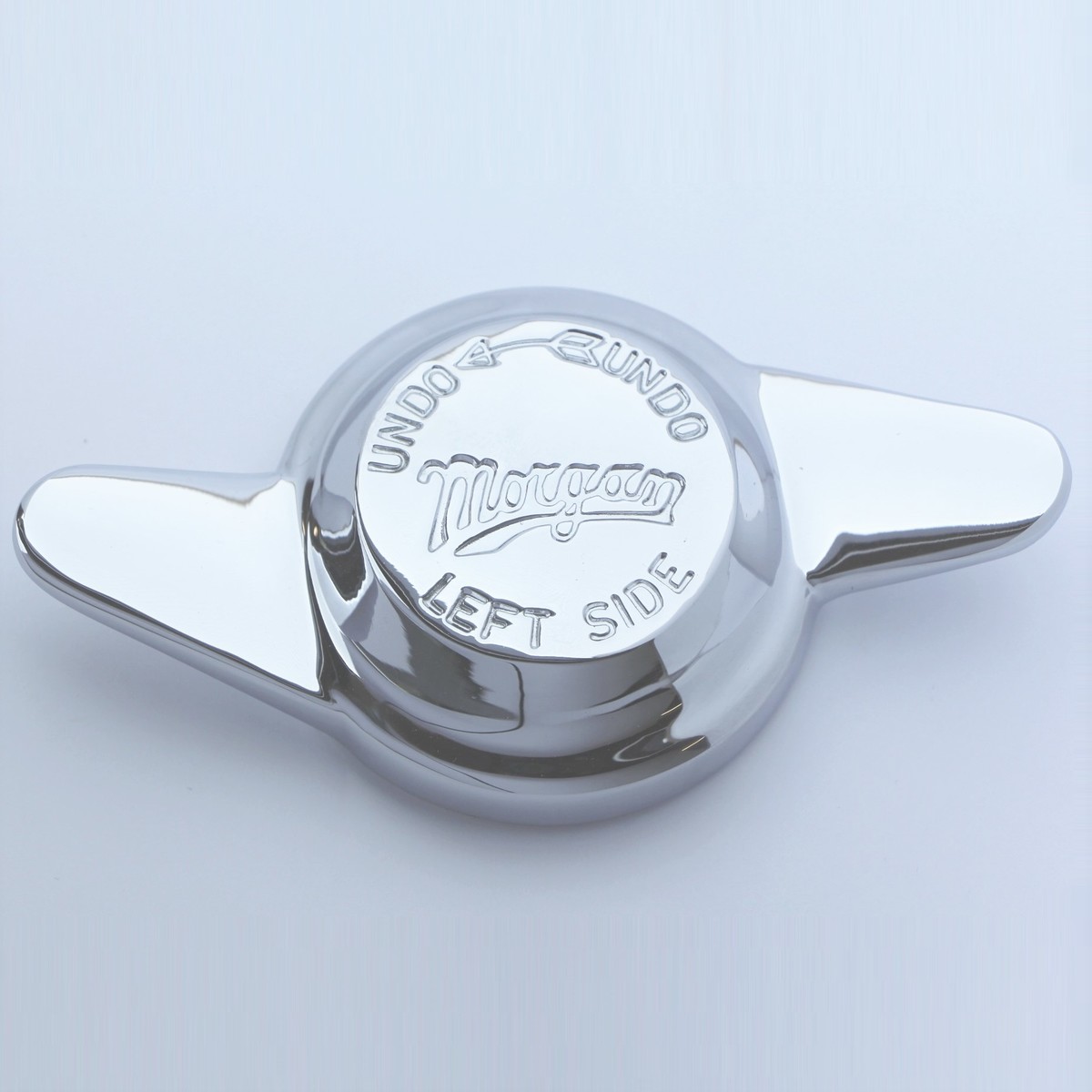 Spinner 2 ear left - engraved 'Morgan'