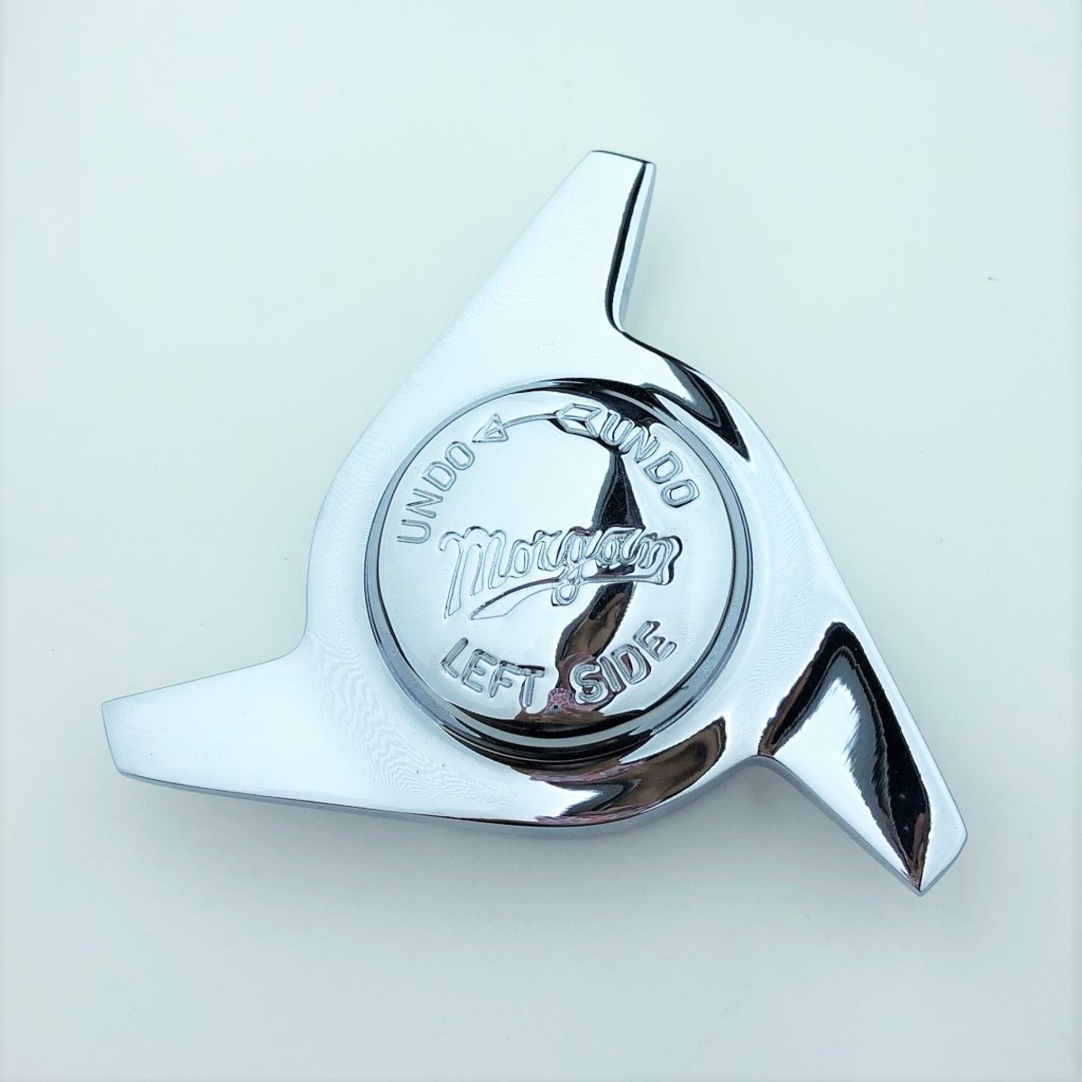 Spinner 3 ear left - engraved 'Morgan'