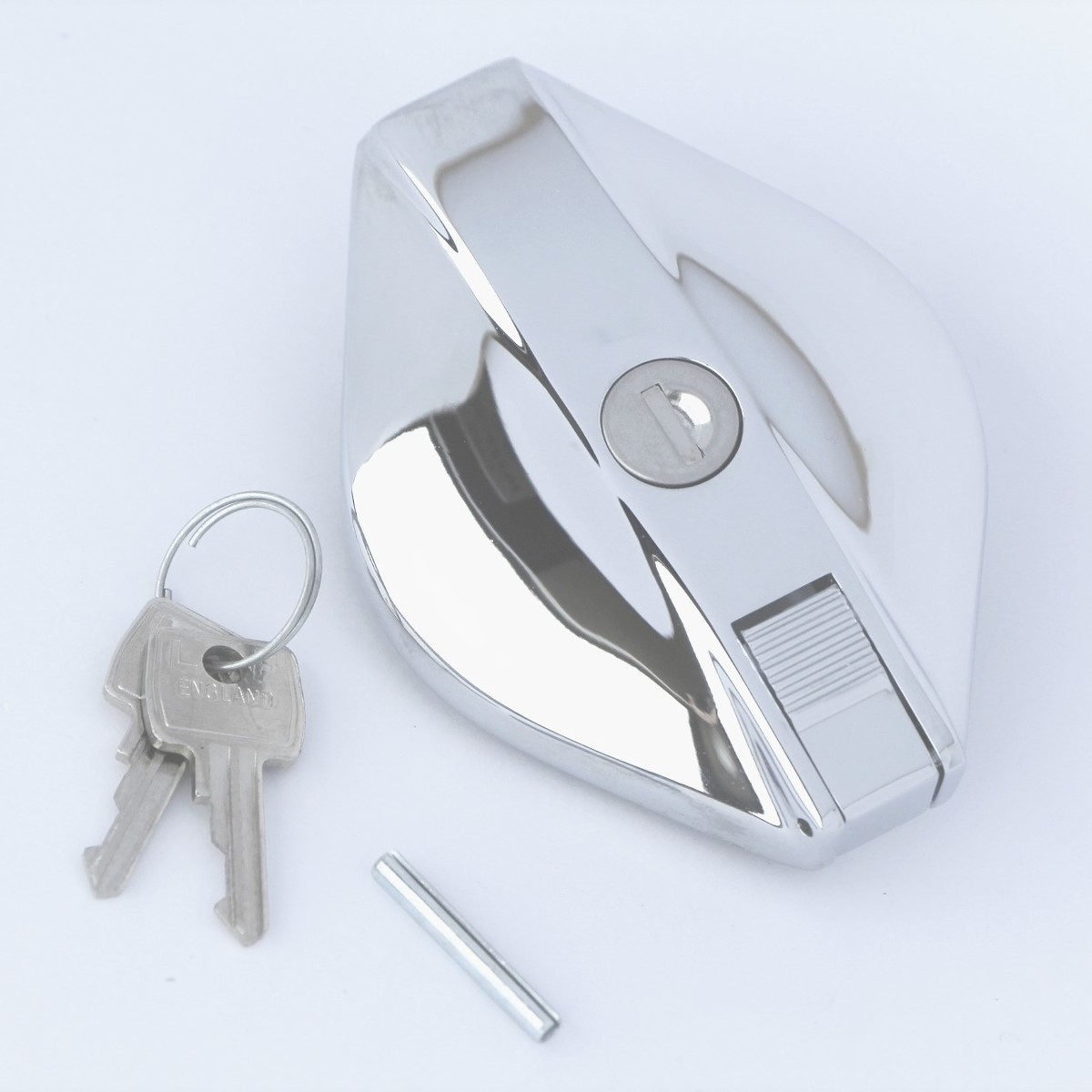 Oval fuel cap only - locking (for fitting to existing base and tube)