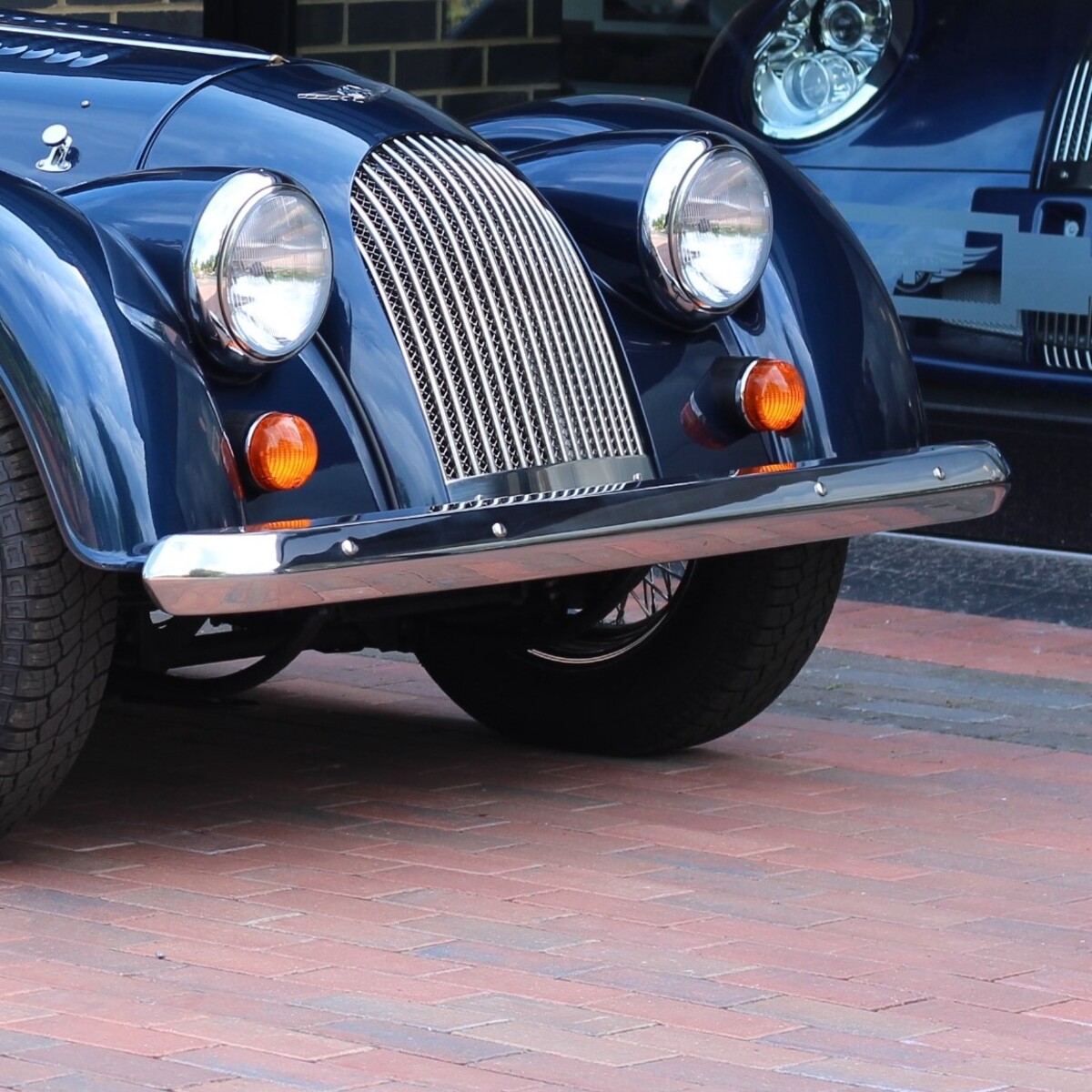 Stainless steel bumper for 4/4 1800 to 8/1997, and front bumper only for wide...