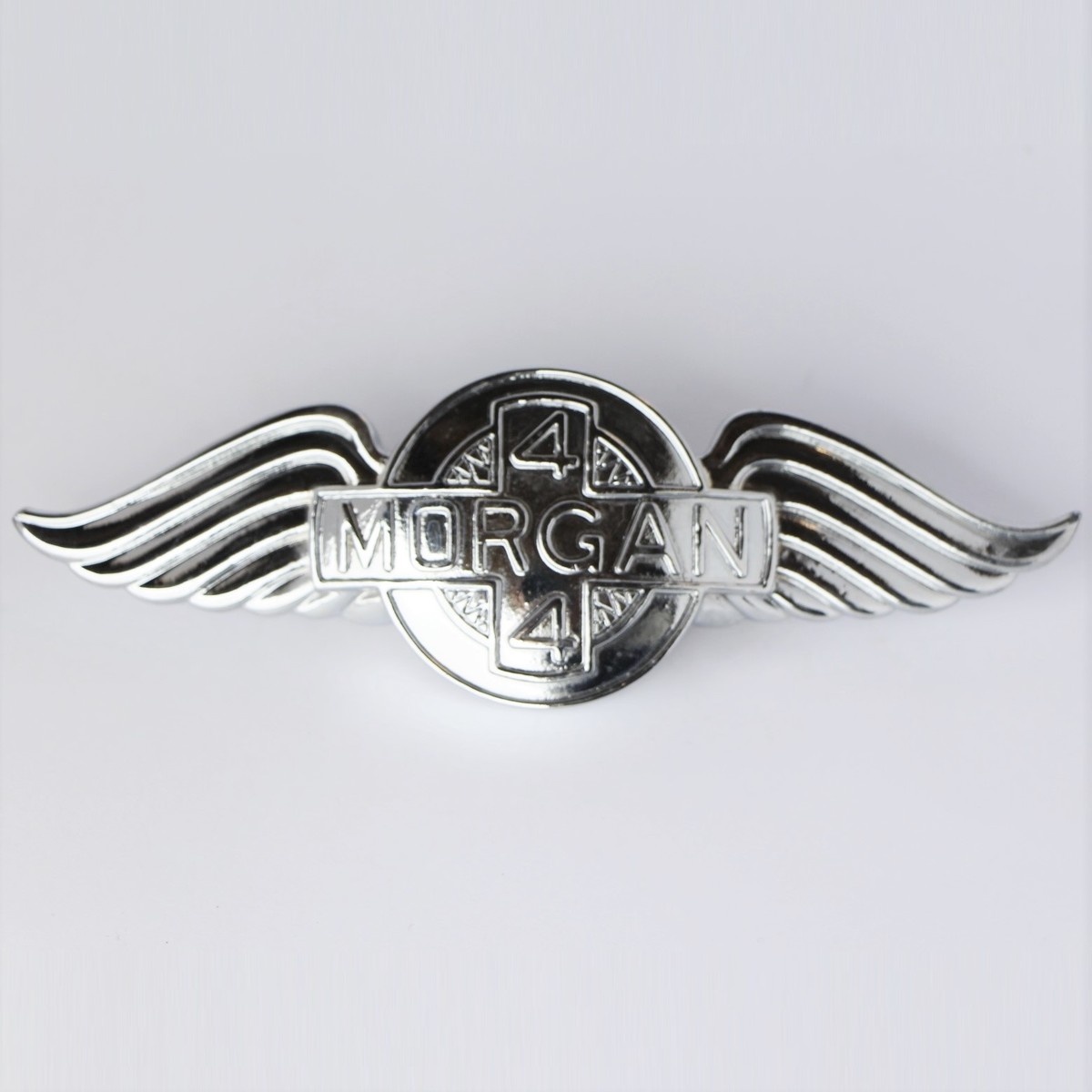 Radiator and rear spare wheel mounting flat badge 4/4 flat rad