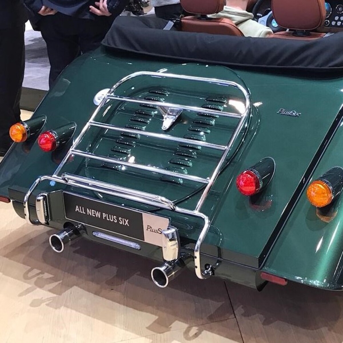 Luggage rack for Plus Six - low