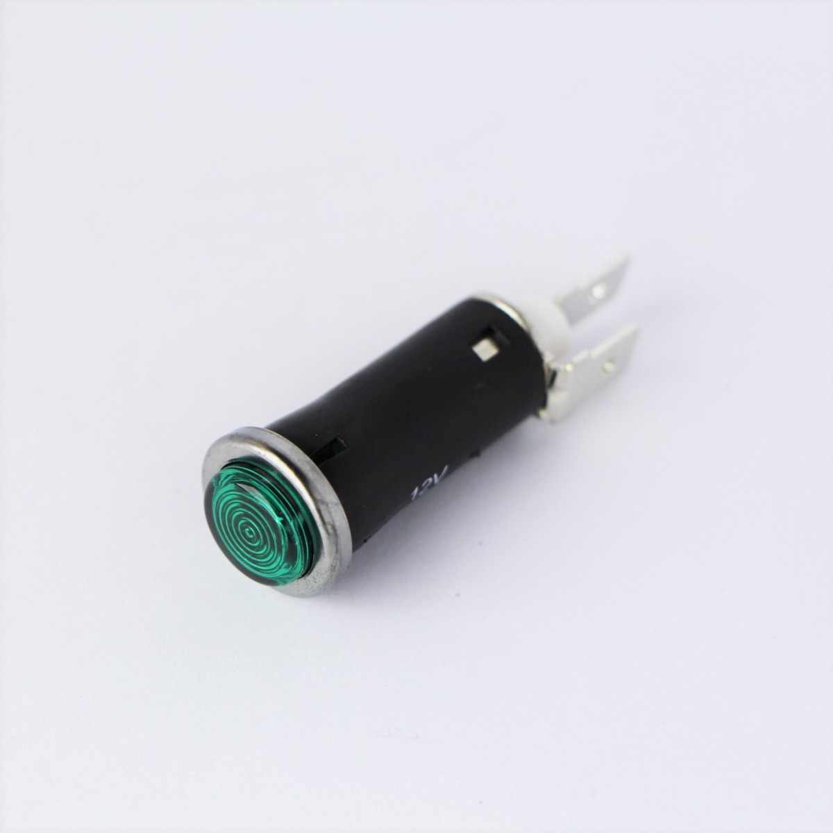 Warning light - green (plain lens)