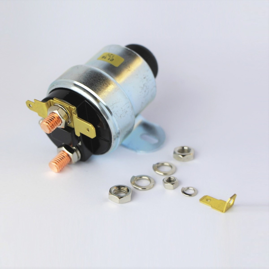 Starter solenoid pre 1968 (for non ballast ign. system) with starter button