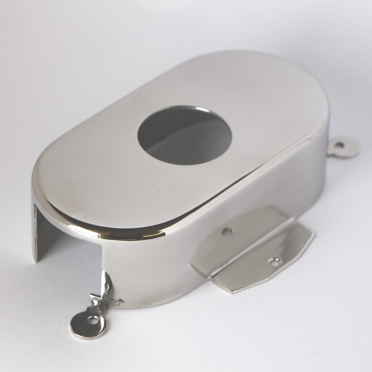 Steering column stalk switch cover 1977-6/97 - stainless steel