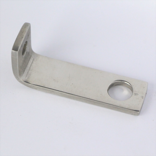 Tail pipe bracket +4 pre 1968 & early 4/4 - polished stainless steel
