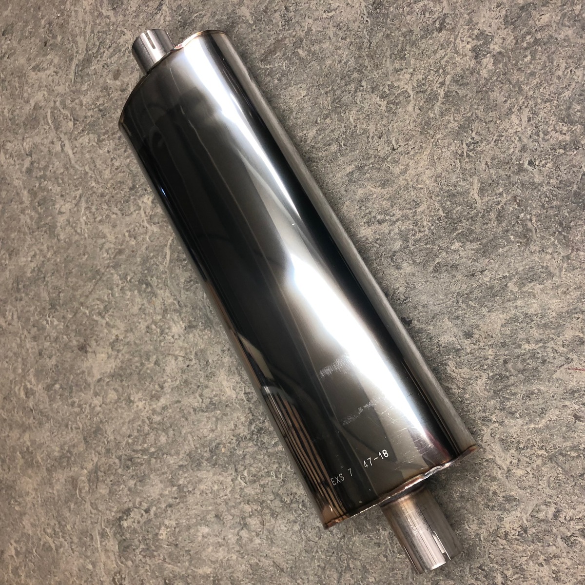 Silencer 4/4 crossflow 1975-82