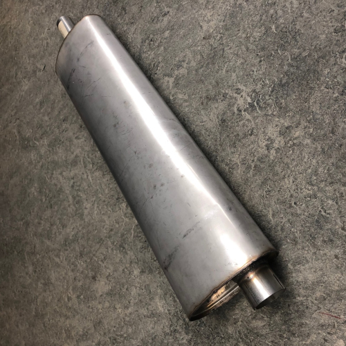 Centre silencer for +8 3.9l no catalyst single system 1991-96 & +4 with Rover...