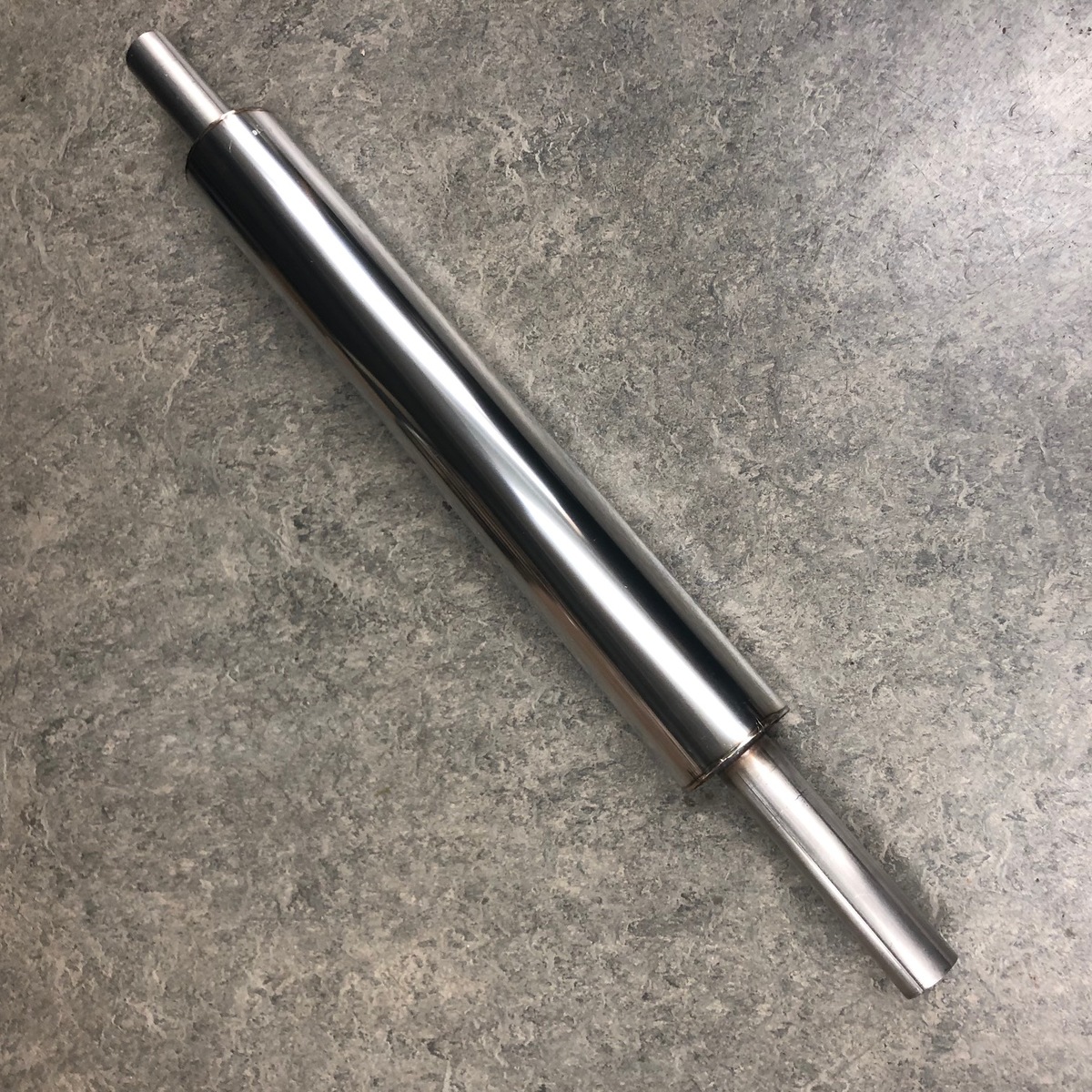 Straight through performance silencer for 4/4 Sport 2008 on