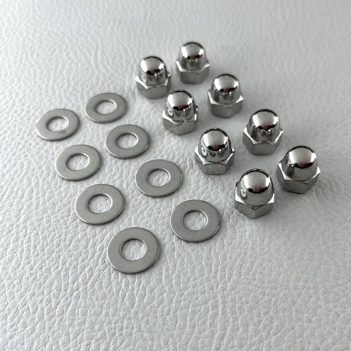 Dome headed nut s/s use with inner door locks (BDM014 & 015); post