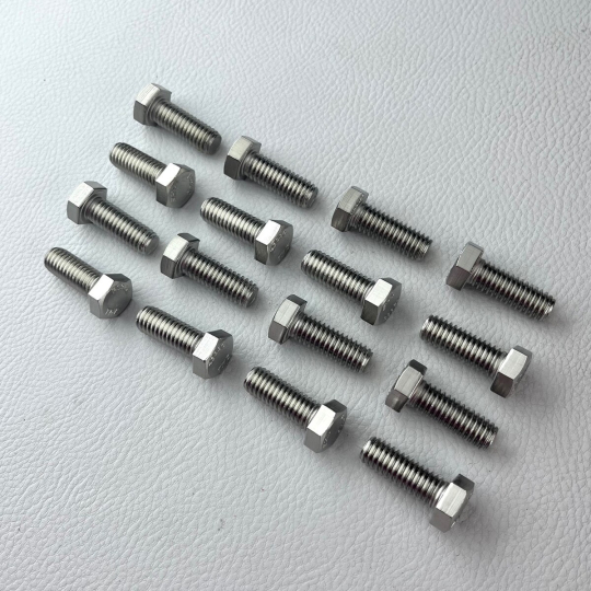 +8 exhaust manifold bolts (set of 16) s/s