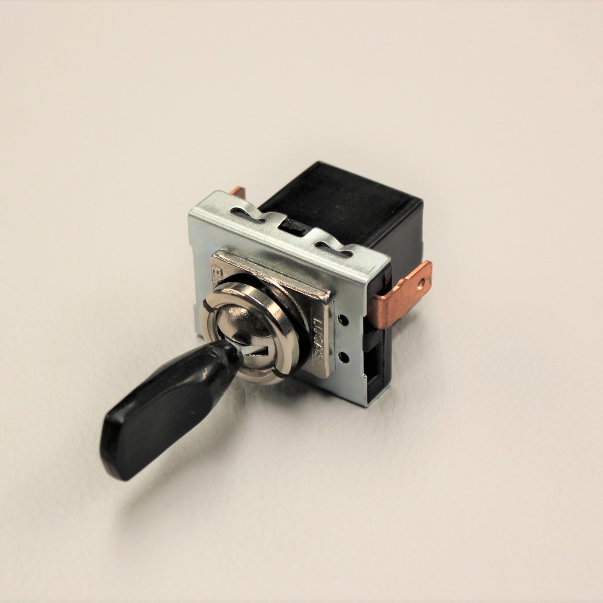 Black indicator toggle switch