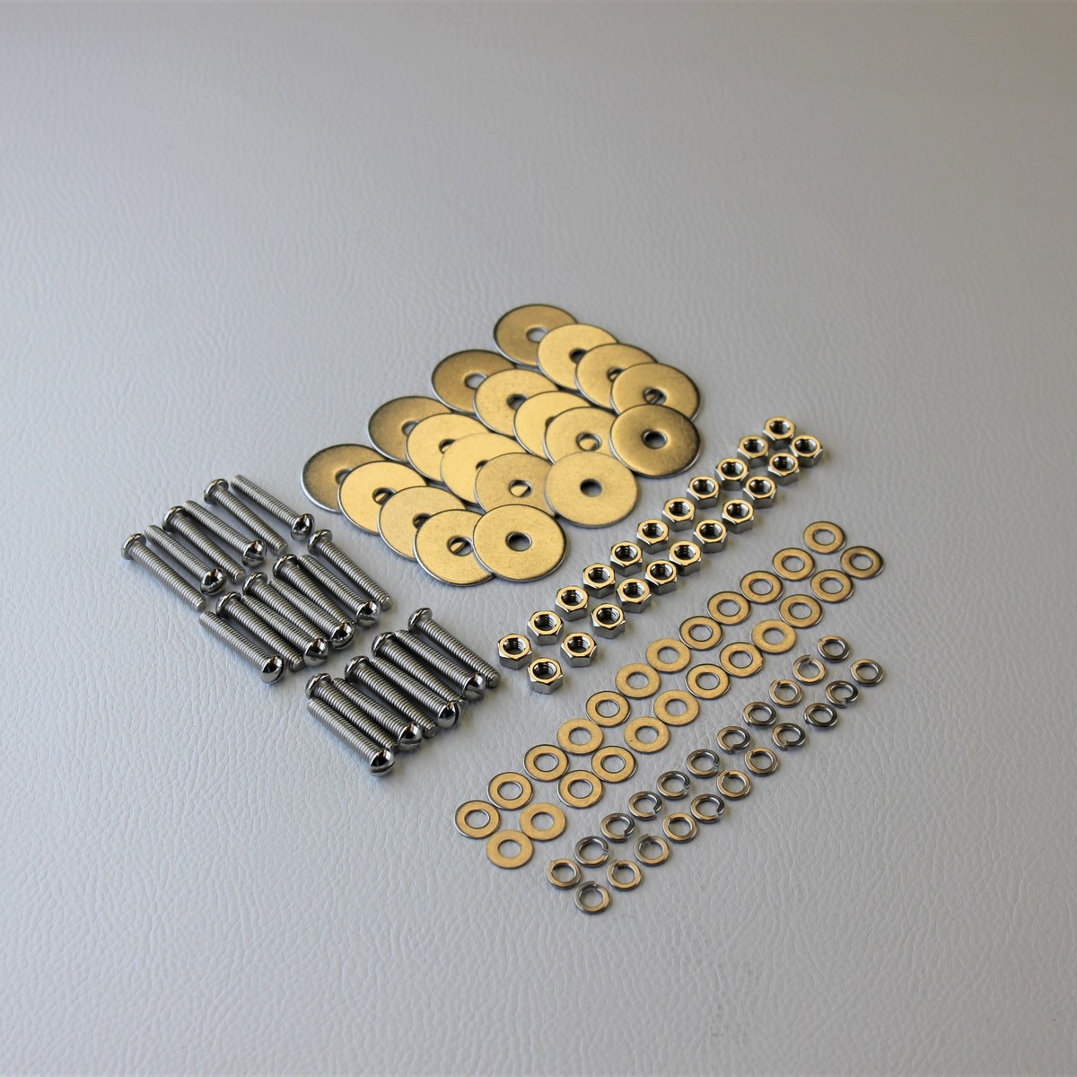 Front wings screw set s/s