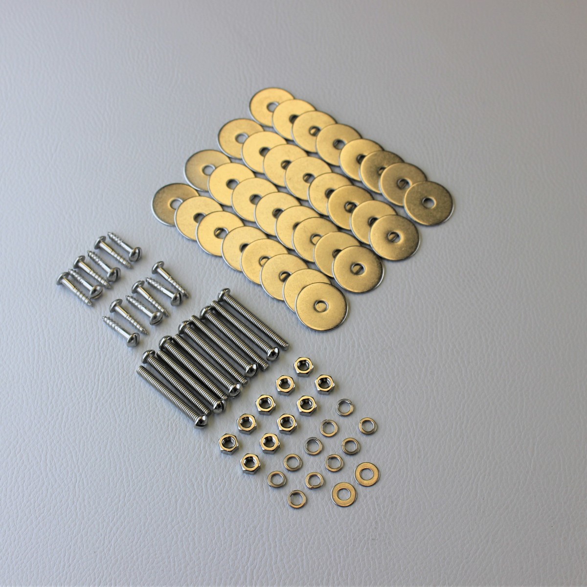Rear wings screw set s/s