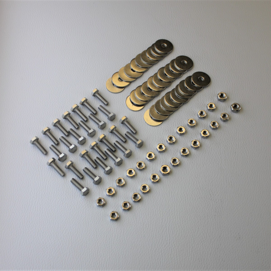 Inner wing to chassis /crosshead /bulkhead fixing kit s/s