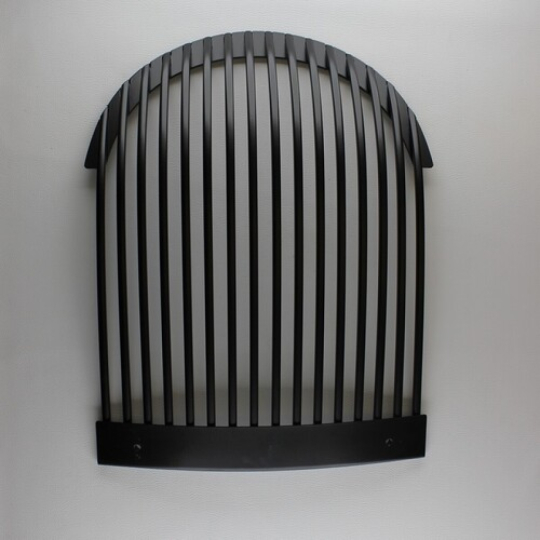 New stainless steel grille - satin black