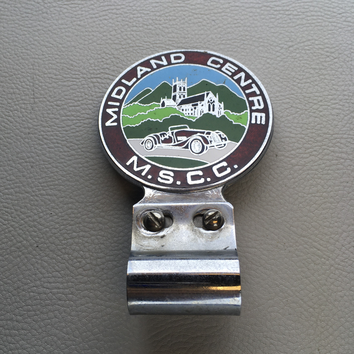 Enamel badge - Midlands Centre M.S.C.C