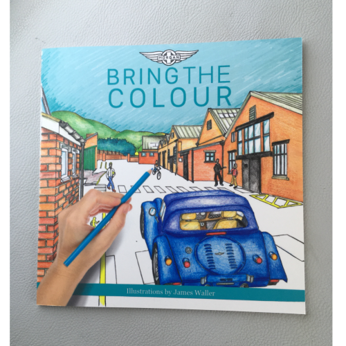 Morgan 'Bring the Colour' - colouring book