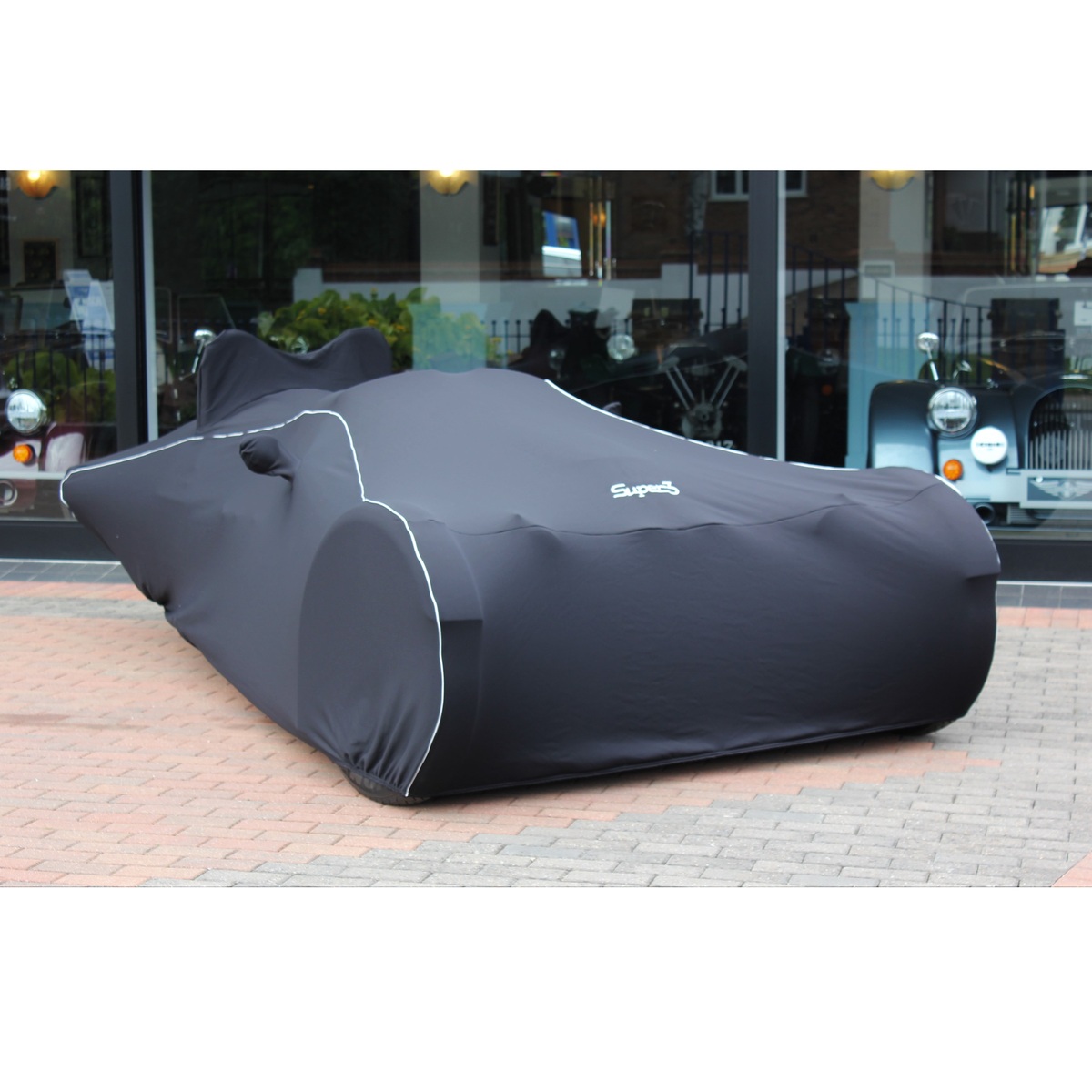 Black indoor car cover for Super 3