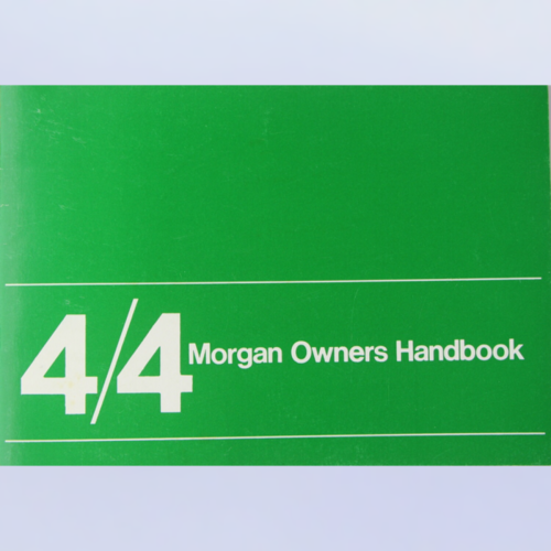 Driver's handbook 4/4 cvh & Fiat