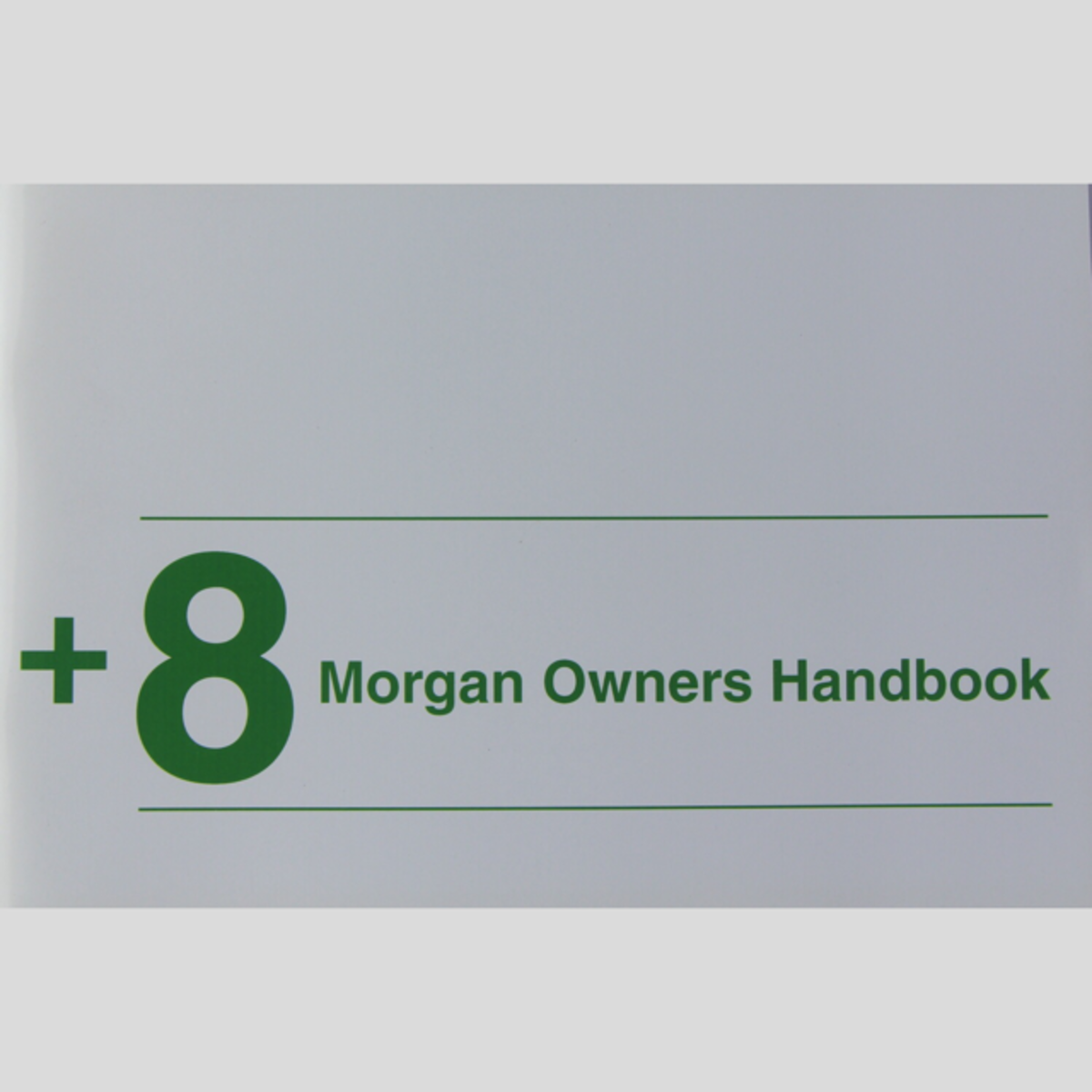 Drivers handbook +8 4 speed