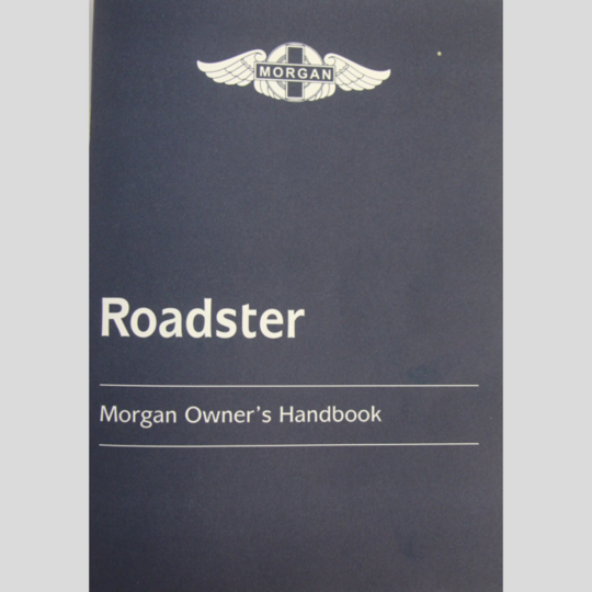 Drivers handbook for V6 Roadster to1/2005
