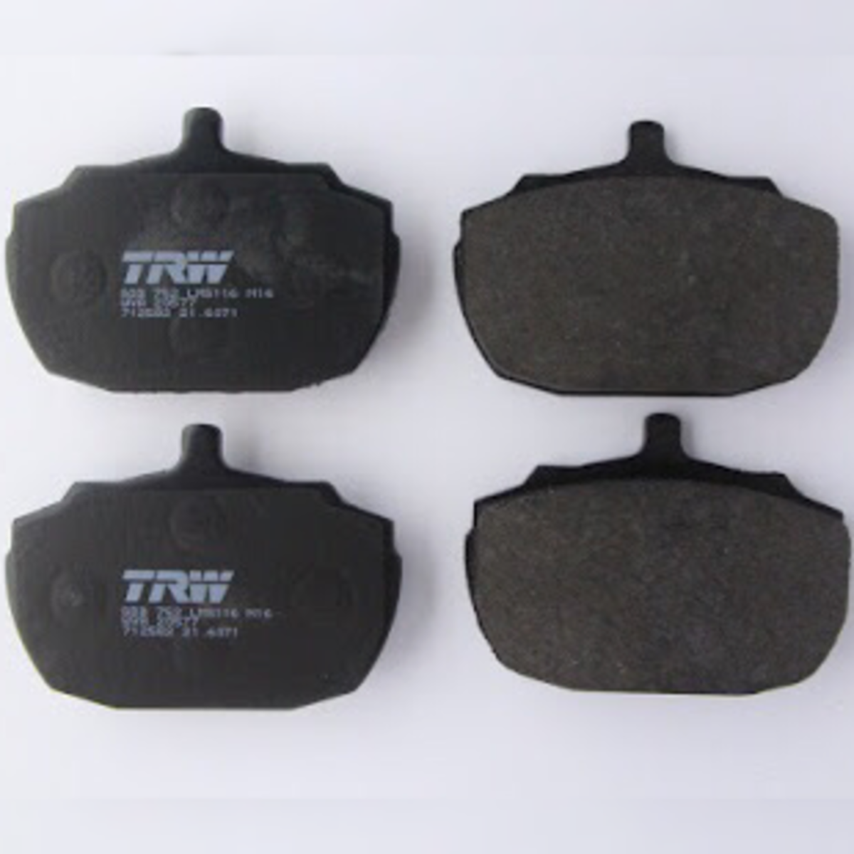 Brake pads axle set 4/4 1800 7/1993 on, +4 7/1993 on, & +8 7/1993 on