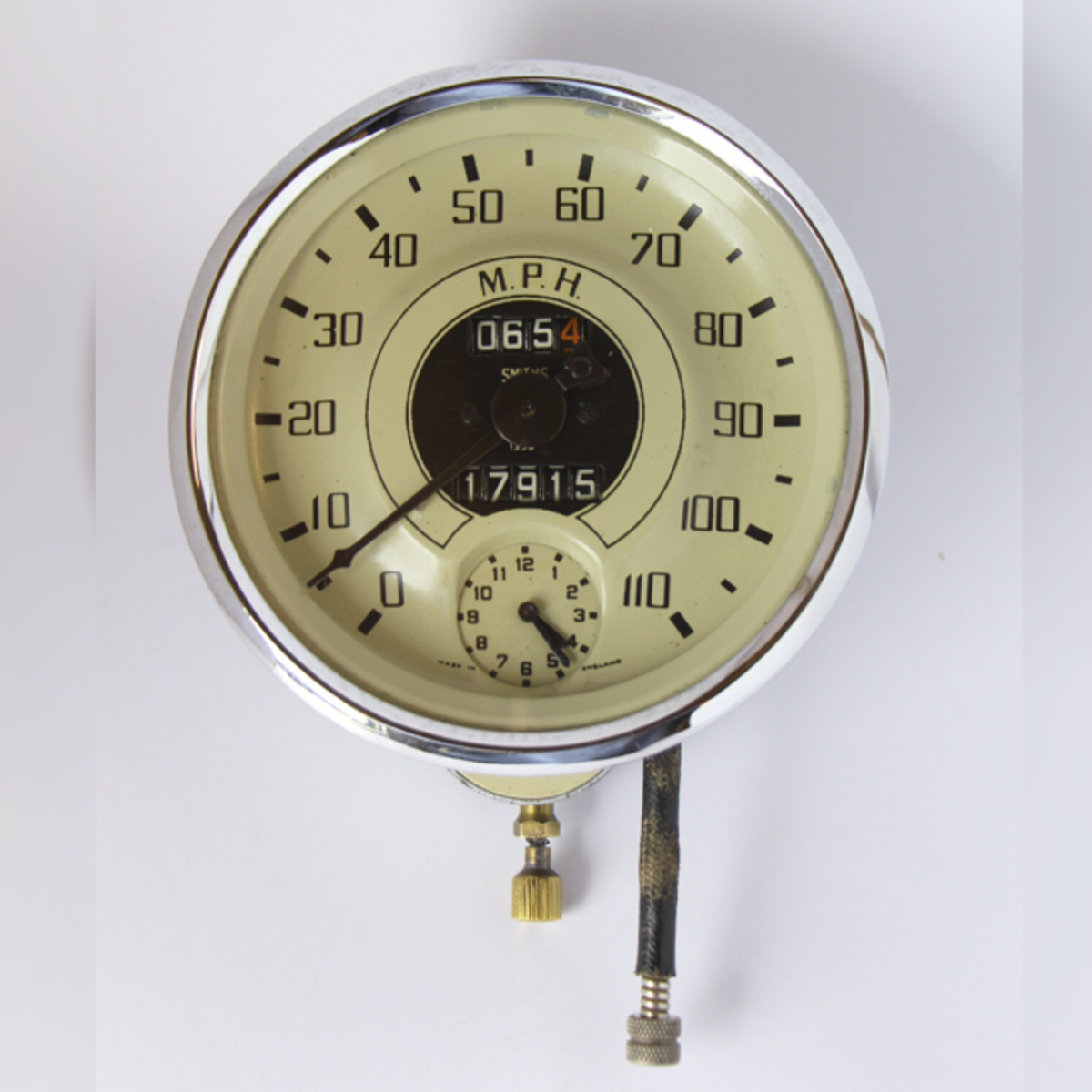 Speedo +4 pre 1962 cream face with clock